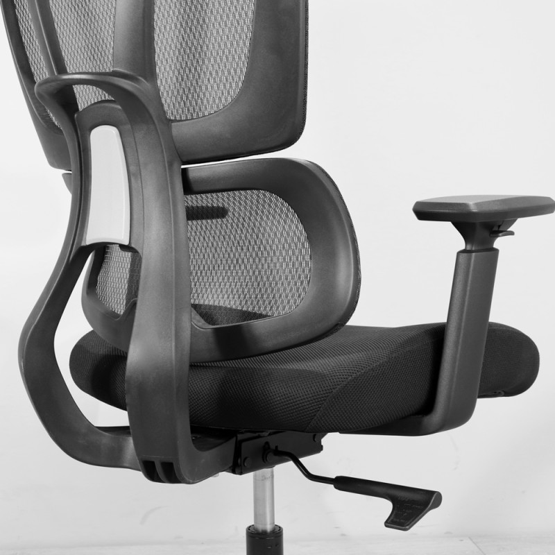 Кресло Richman Баланс Про Пластик Synchro Сетка Черная (ADD0003215)