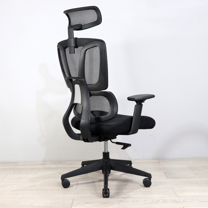 Кресло Richman Баланс Про Пластик Synchro Сетка Черная (ADD0003215)