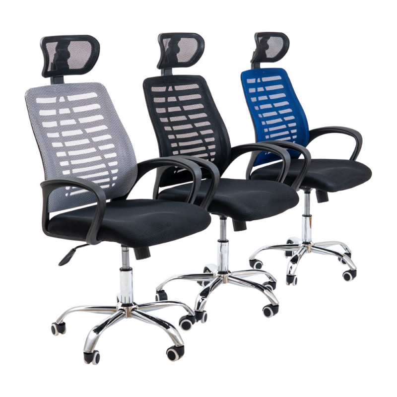 Кресло Richman Бласт Хром M-1 (Tilt) Сетка черная (ADD0002354)