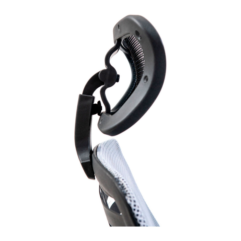 Кресло Richman Бласт Хром M-1 (Tilt) Сетка черная + серая (ADD0002355)