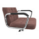 Кресло Richman Брукс Хром Пиастра Шоколад (R00000042144)