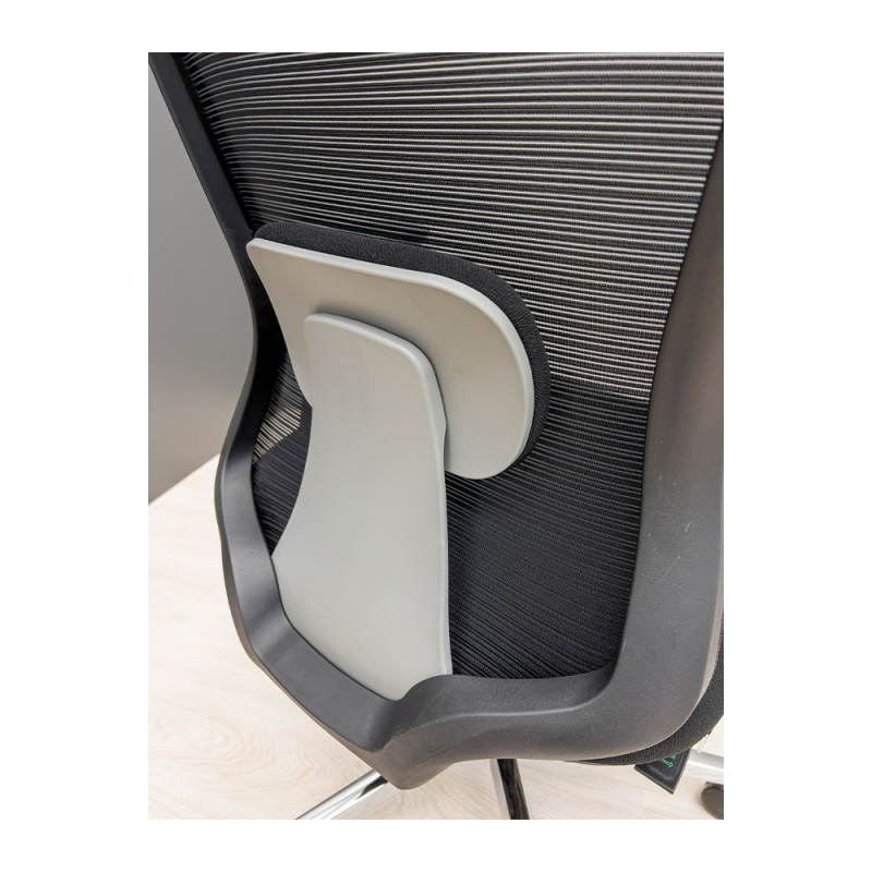 Кресло Richman Декарт Хром Synсhro Сеть Черная (R00000046588)