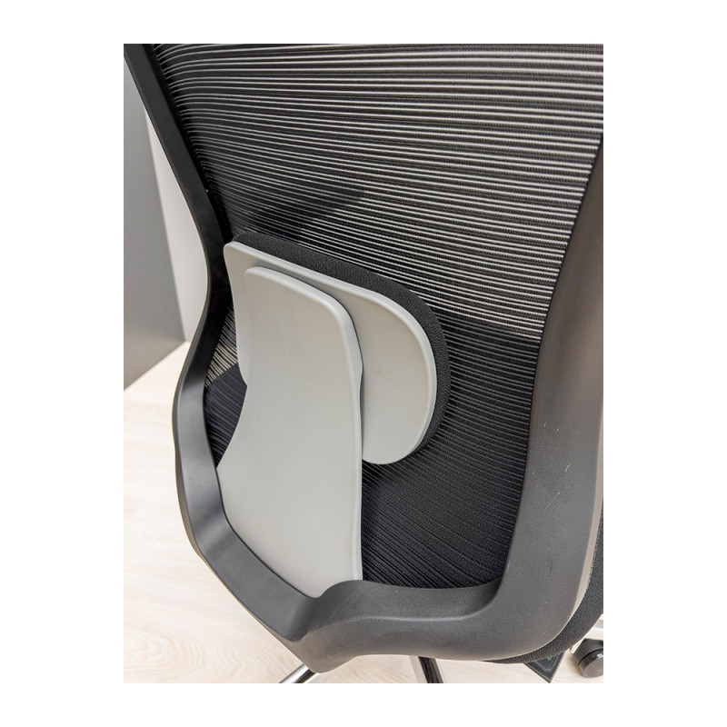 Кресло Richman Декарт Хром Synсhro Сеть Черная (R00000046588)