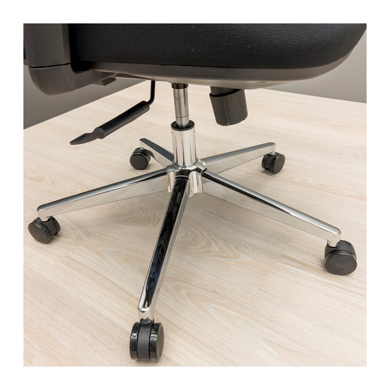 Кресло Richman Декарт Хром Synсhro Сеть Черная (R00000046588)