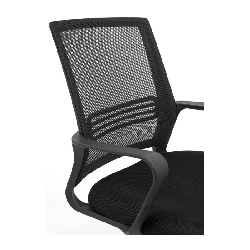 Кресло Richman Джина Пластик Пиастра Сеть черная (ADD0002930)