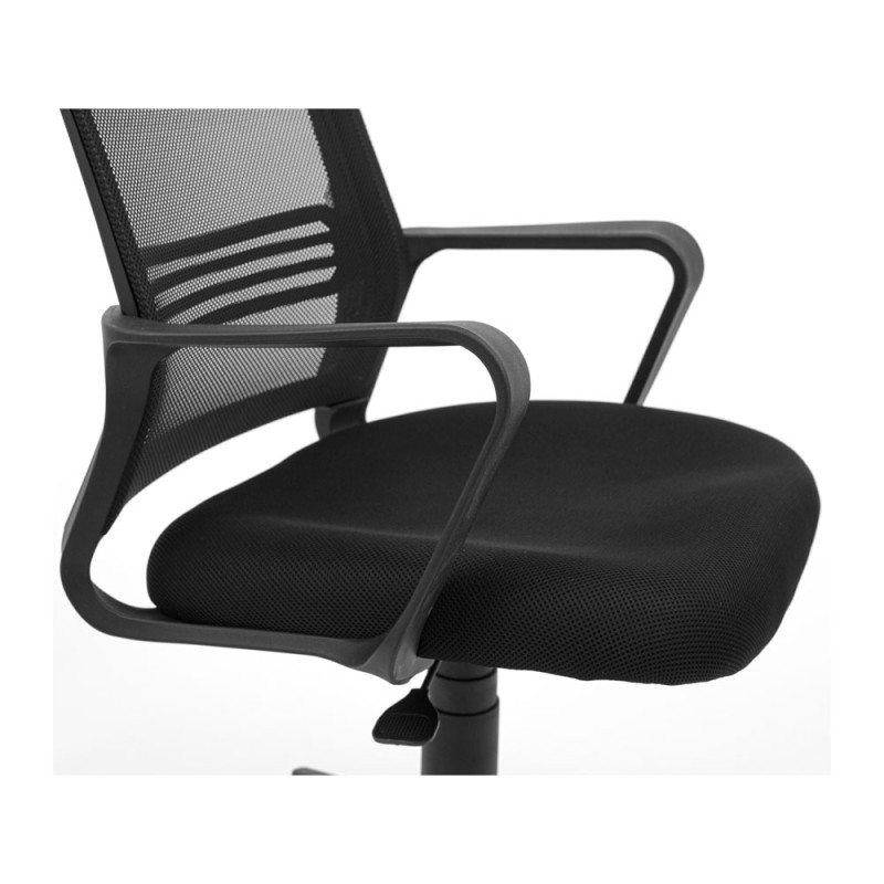 Кресло Richman Джина Пластик Пиастра Сеть черная (ADD0002930)