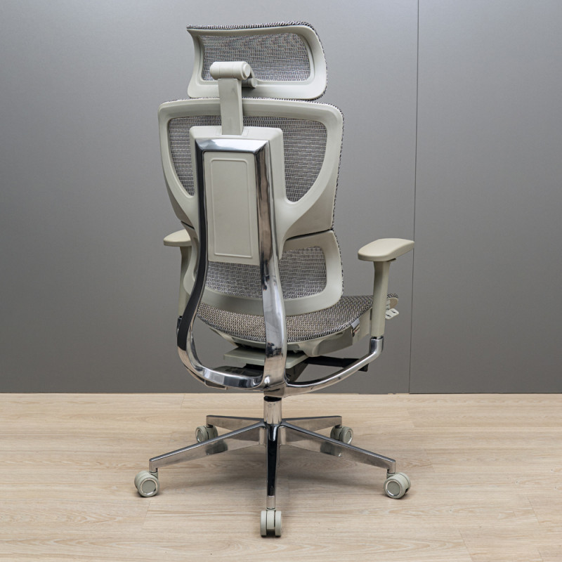 Кресло Эрготекс Алюм Synchro Сетка Серая (R00000052540)