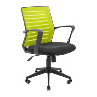 Кресло Richman Флеш Ю Пластик М-1 (Tilt) Сетка черная + зеленая (ADD0003068)
