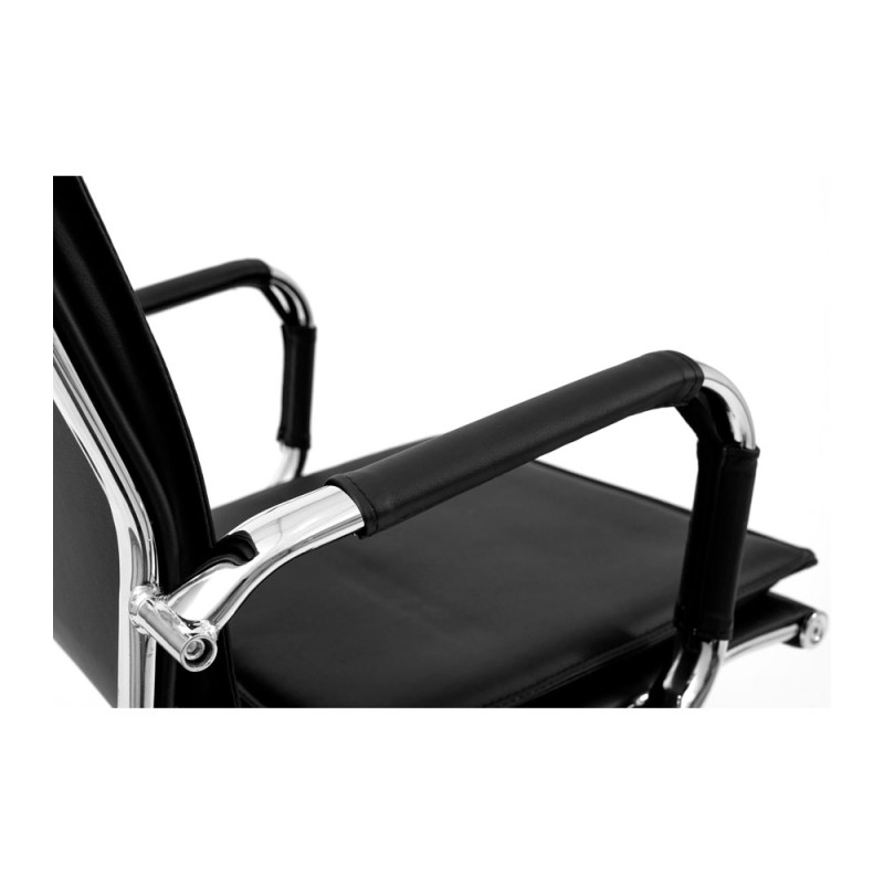 Кресло Richman Гавайи Хром DT (Deep Tilt) – Черный (IM0000038)