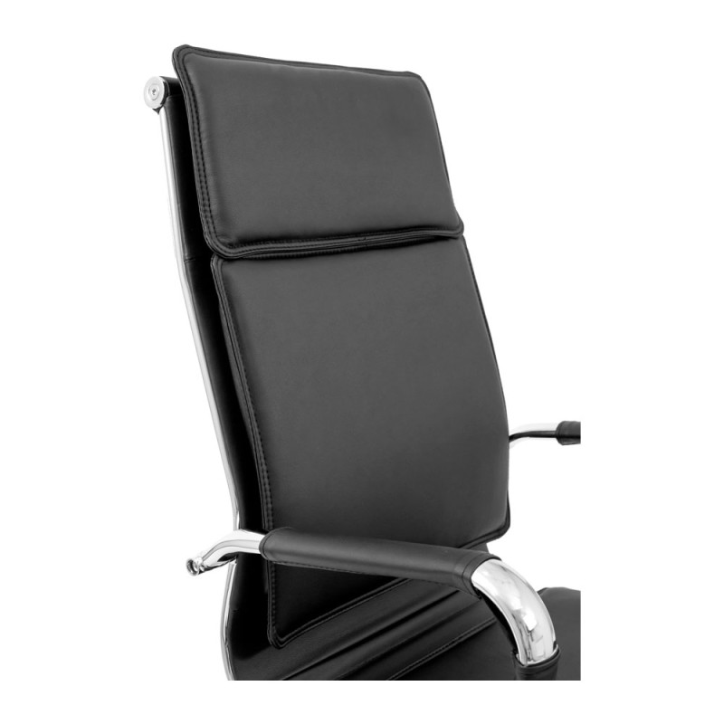 Кресло Richman Гавайи Хром DT (Deep Tilt) – Черный (IM0000038)