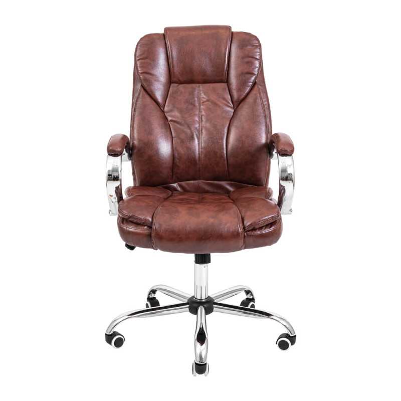 Кресло Richman Гранде Хром М-1 (Tilt) Коричневый (ADD0001828)