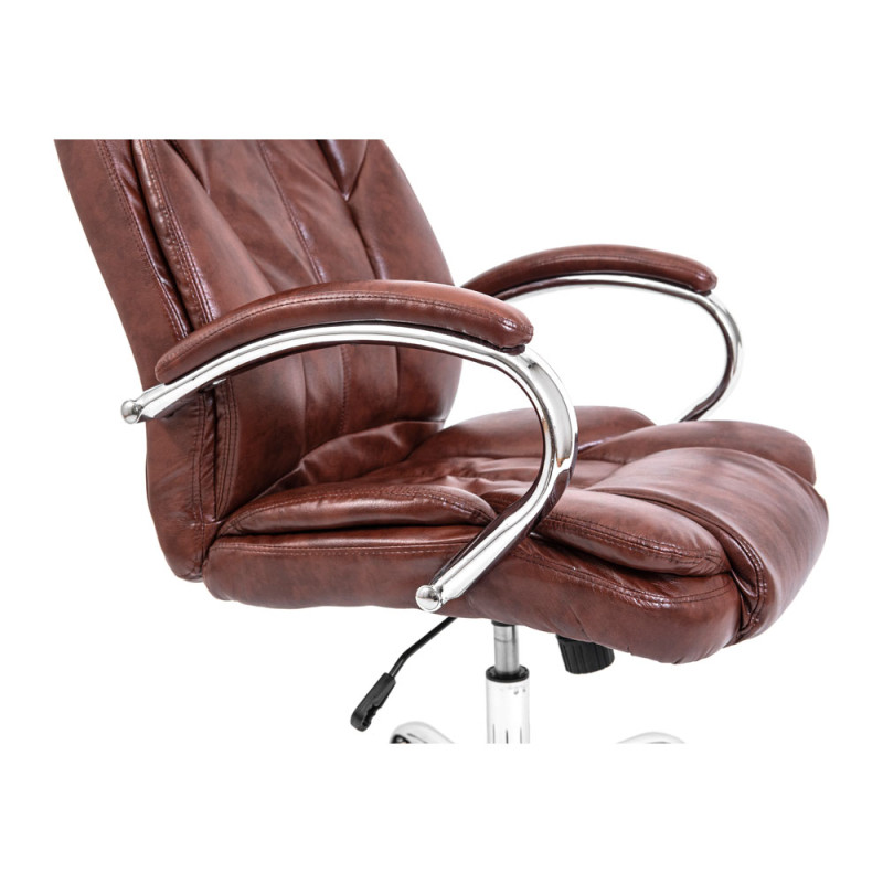 Кресло Richman Гранде Хром М-1 (Tilt) Коричневый (ADD0001828)