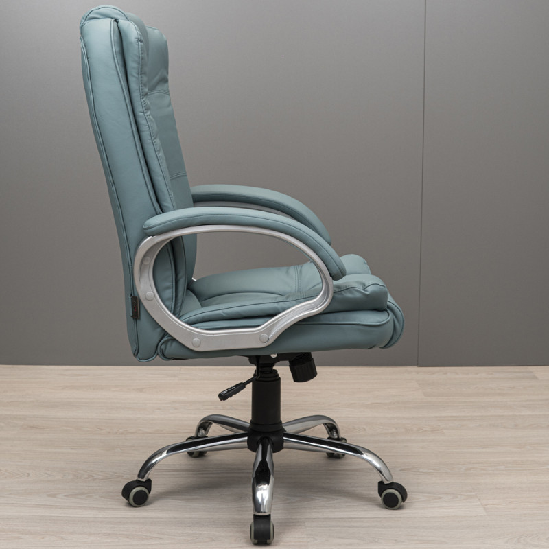 Кресло Richman Калифорния Ю Хром П2 M-1 (Tilt) Зеус ДеЛюкс Скай (R00000049582)