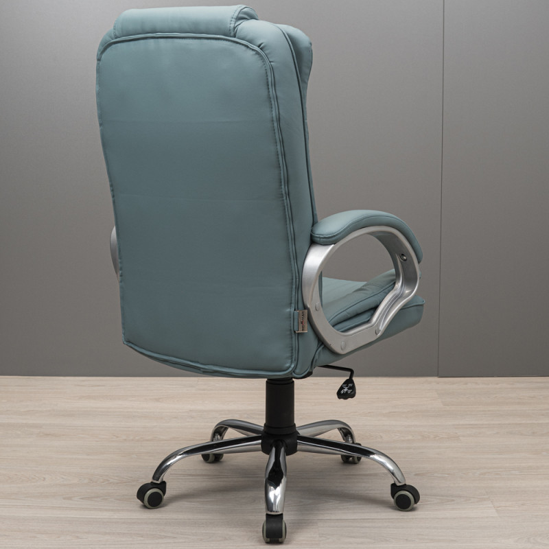 Кресло Richman Калифорния Ю Хром П2 M-1 (Tilt) Зеус ДеЛюкс Скай (R00000049582)