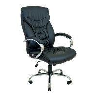 Richman Chair Cagliari Chrome M-1 (Tilt) Black (ADD0001791)