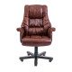 Кресло Richman Конгресс Вуд M-2 Широкий (Anyfix Wide) Кожа Люкс Коричневая (R00000047194)