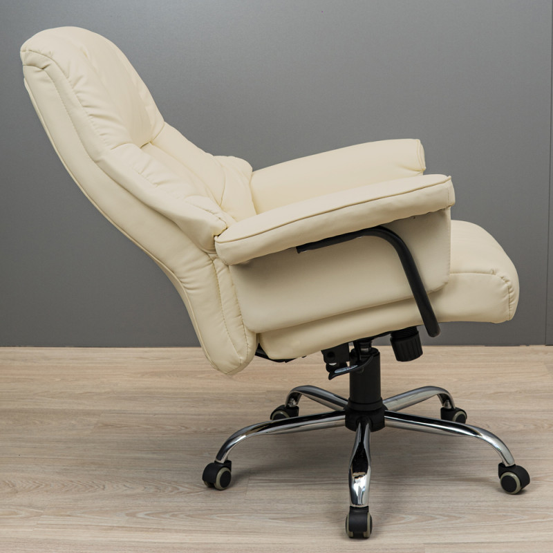 Кресло Richman Конгресс Хром M-2 Широкий (Anyfix Wide) Белый (R00000049674)