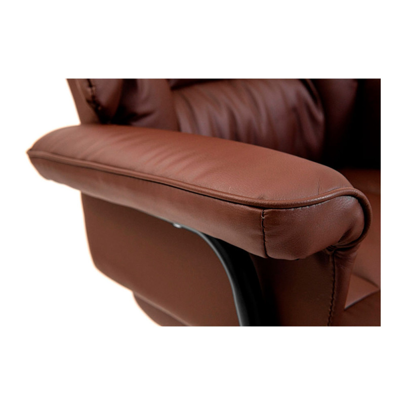 Кресло Richman Конгресс Хром M-2 Широкий (Anyfix Wide) Коричневый (ADD0001742)