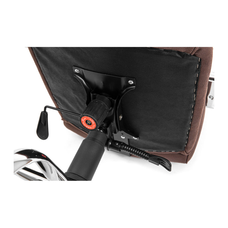 Кресло Richman Лион Ю Хром П5 M-2 (Anyfix) Мустанг Кофе (R00000050117)