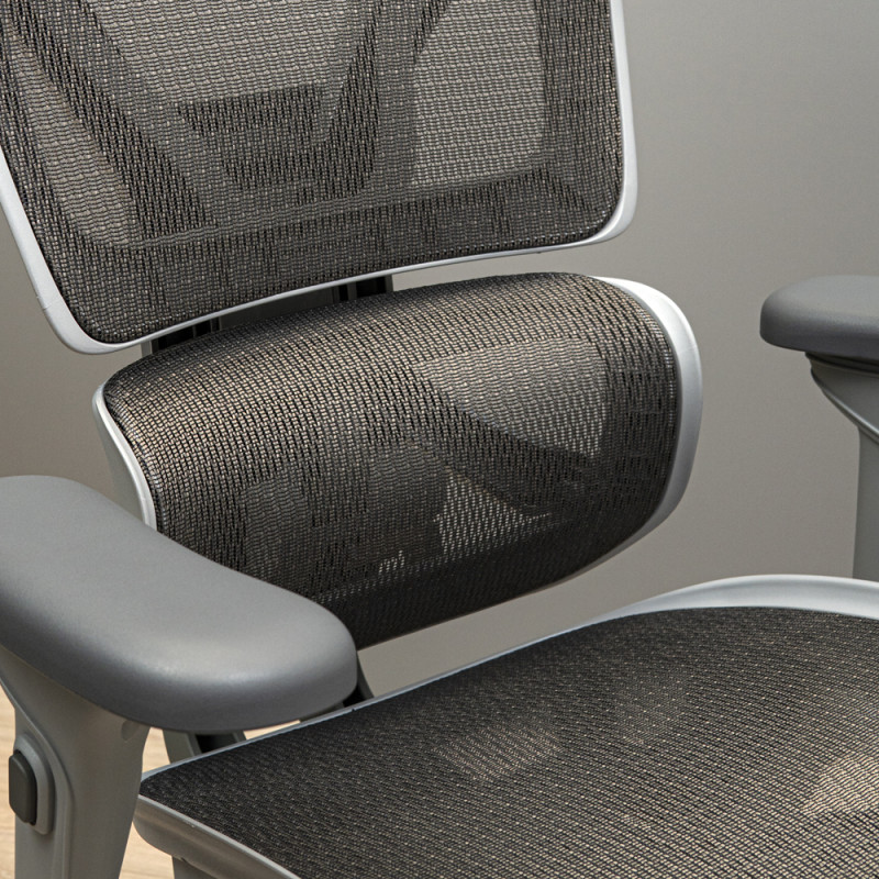 Кресло Перфоманс Хром Synchro Сетка Серая (R00000053307)