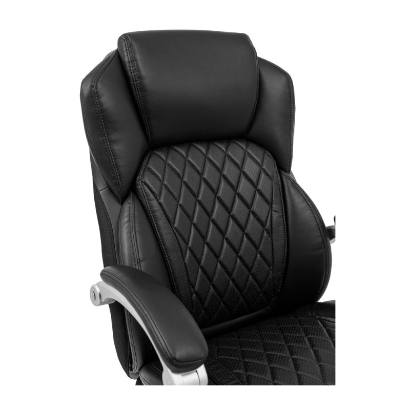 Кресло Richman Премио Пластик Рич Synchro Кожа Сплит Черная (R00000042321)