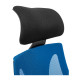 Кресло Richman Профи Пластик Пиастра Сетка черная + синяя (ADD0003190)