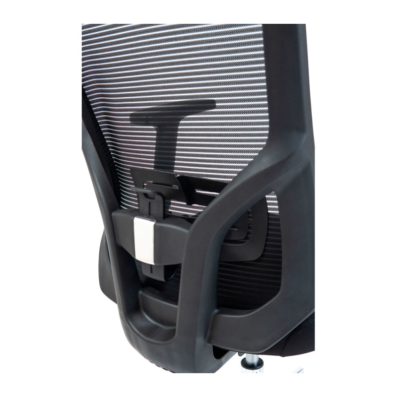 Кресло Richman Роджер Хром M-2 (Anyfix) Сетка черная (ADD0002376)