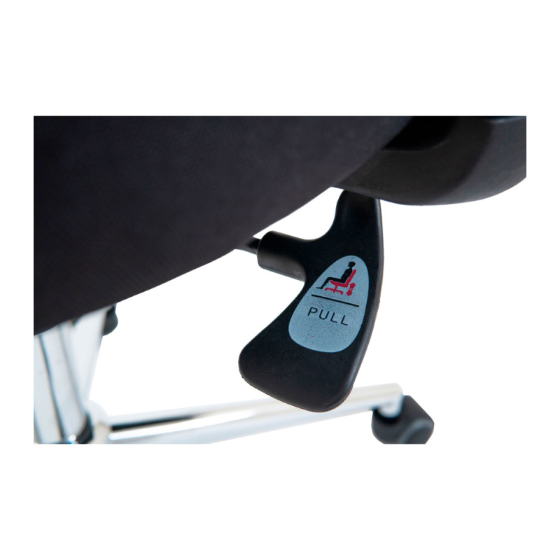 Кресло Richman Роджер Хром M-2 (Anyfix) Сетка черная (ADD0002376)