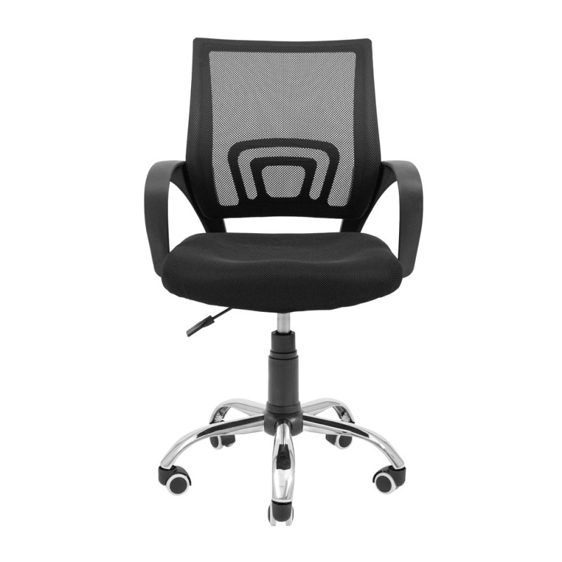 Кресло Richman Спайдер Ю Хром Пиастра Сеть черная (ADD0002872)