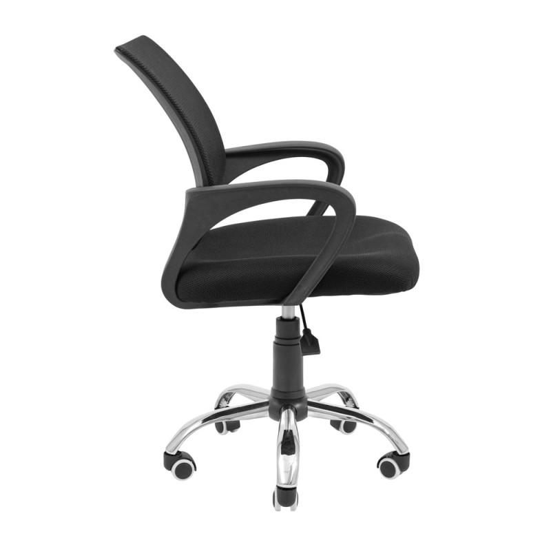 Кресло Richman Спайдер Ю Хром Пиастра Сеть черная (ADD0002872)