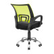 Кресло Richman Спайдер Ю Пиастра Хром Сетка черная + зеленая (ADD0003058)