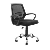 Кресло Richman Стар Хром Пиастра Сеть черная (ADD0003153)