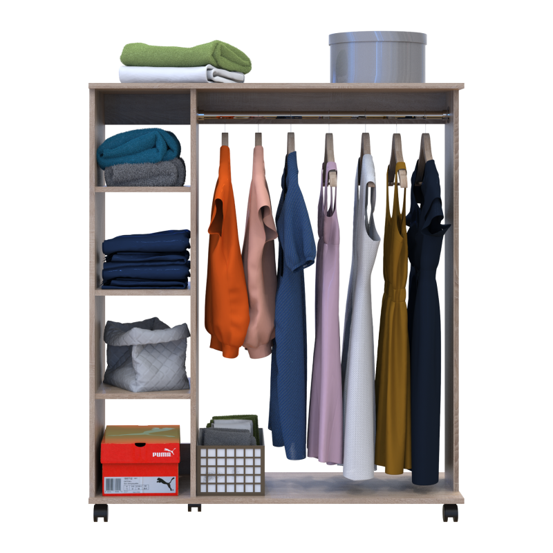 Гардеробна стойка Д1 Дуб сонома 110х41.6х129.4 (41510079)