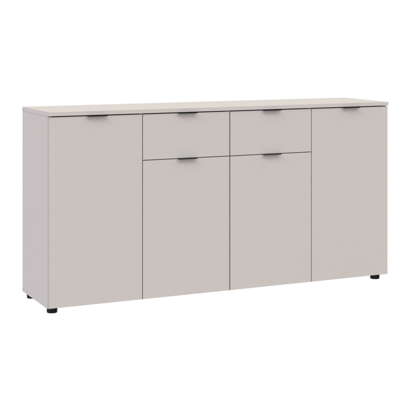 Комод Рон 7 Кашемир 4 фасада 2 ящика 160х38х81 (41516049)