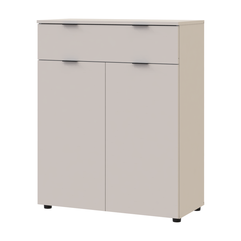 Комод Рон 2 2 фасада 1 ящик Кашемир 80х38х100 (41516044)