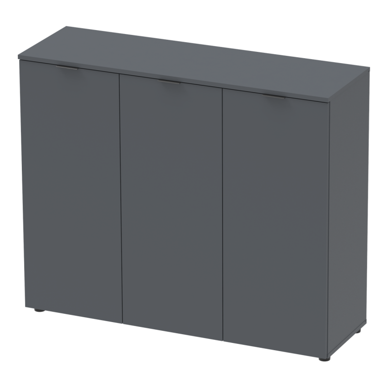 Комод Рон 6 3 фасада Графит 120х38х100 (41516000)