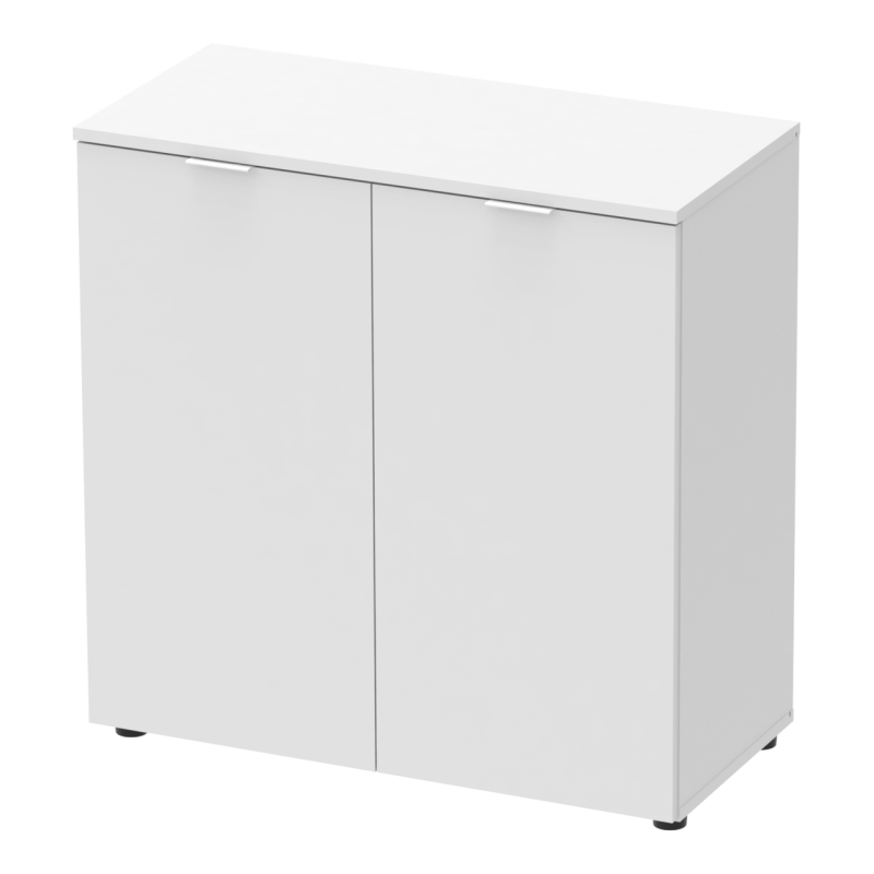Комод Рон 3 2 фасада Белый 80х38х81 (41516001)