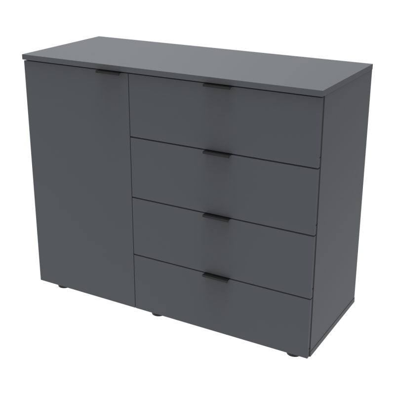 Комод GС1 Графит 100х40х81,7 (41510069)