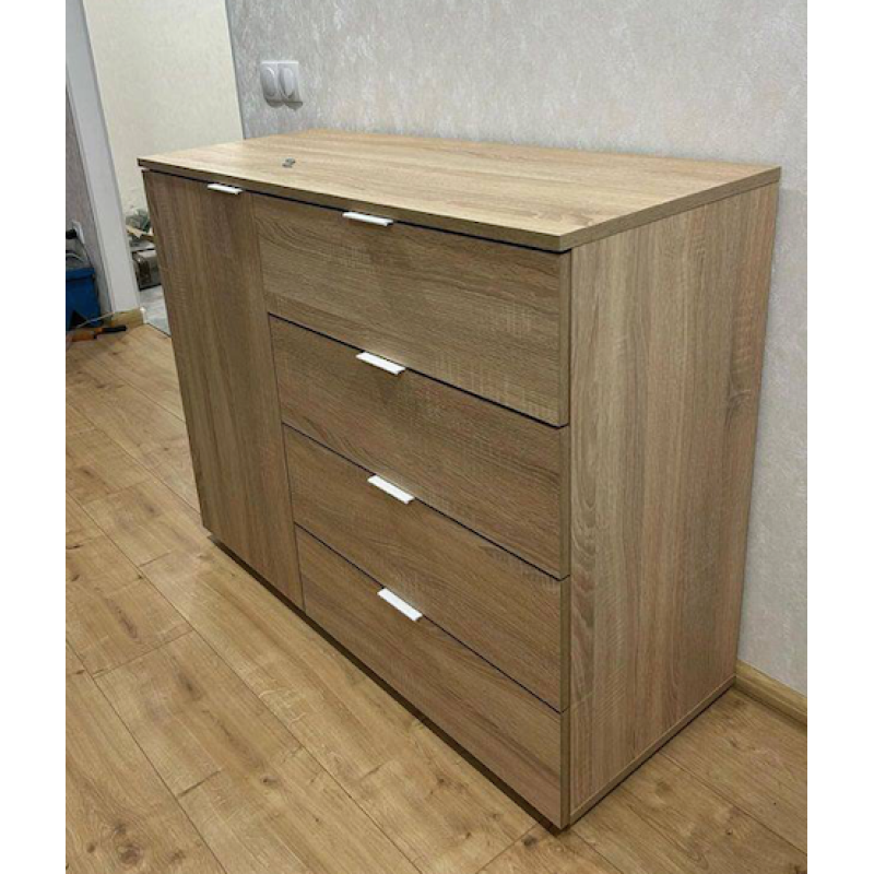 Комод GС1 Дуб Cонома 100х40х81,7 (41510077)
