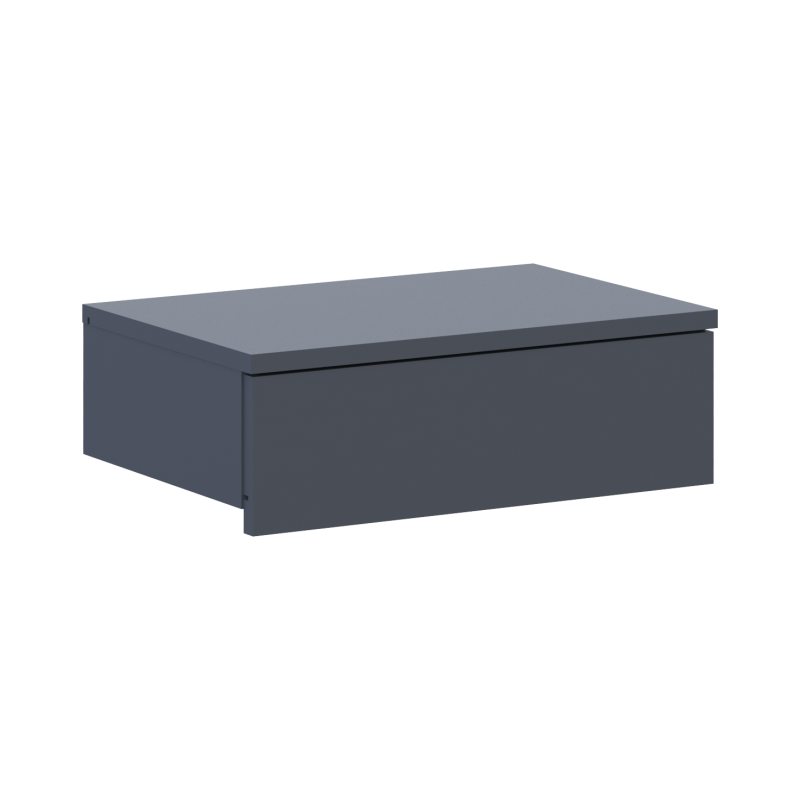 Прикроватная тумба Левия Графит 1Ш 46х31х15 (41516090)