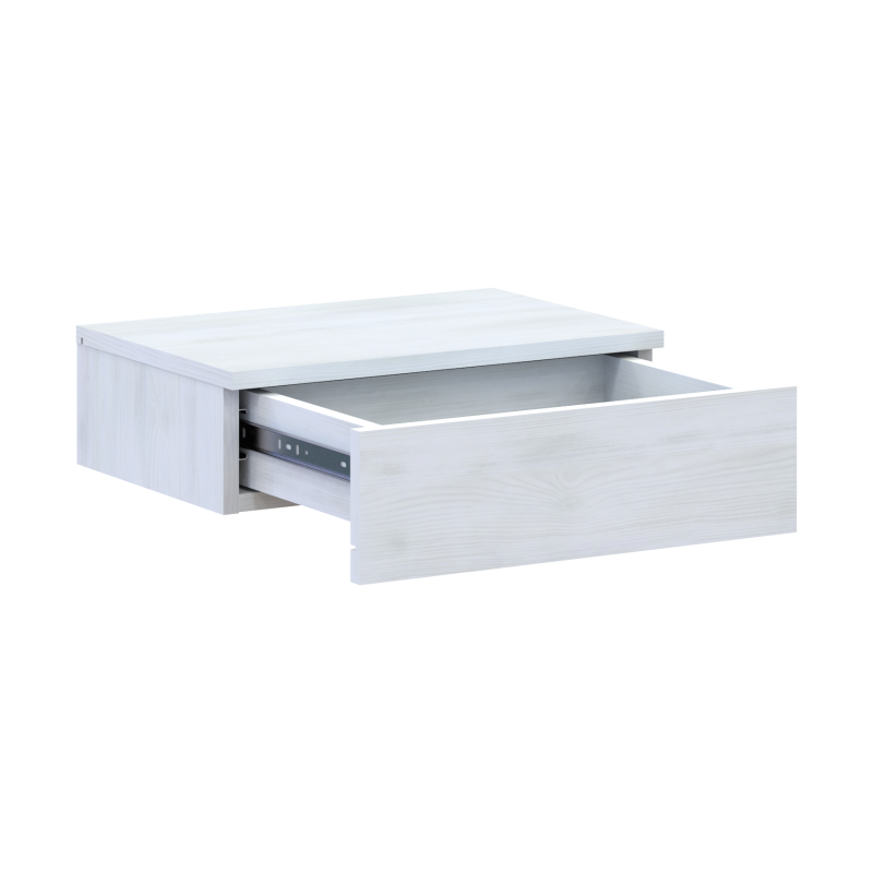 Прикроватная тумба Левия Белое Дерево 1Ш 46х31х15 (41516116)