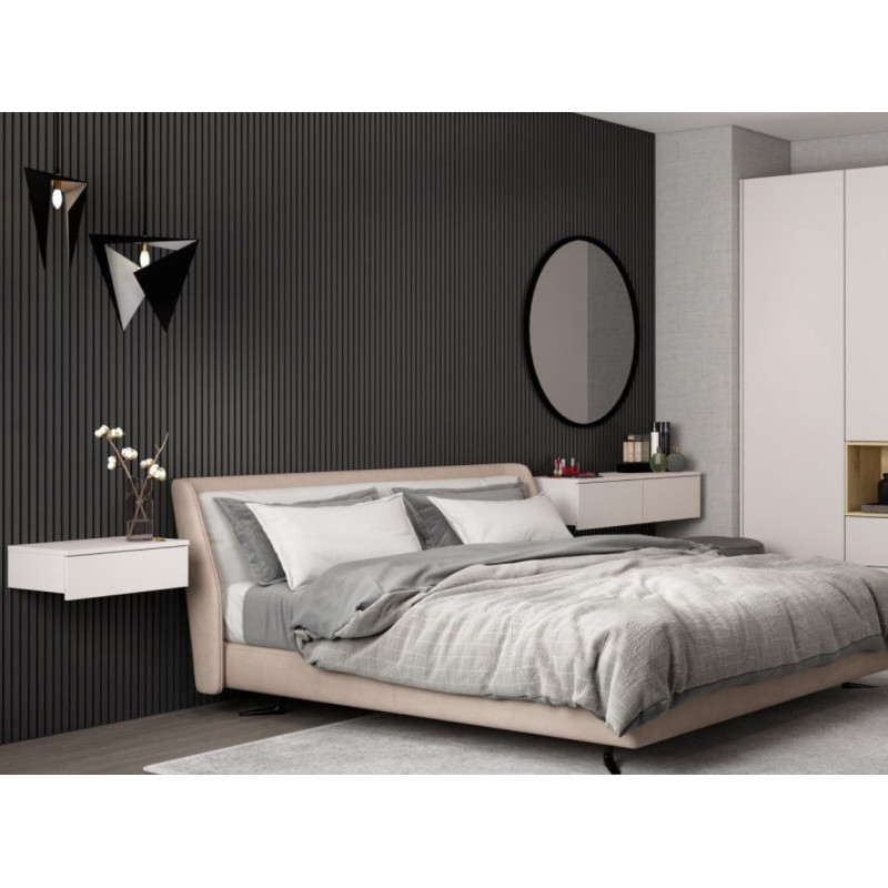 Прикроватная тумба Левия Графит 1Ш 46х31х15 (41516090)