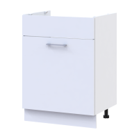 Szafka kuchenna Leya NM82_SH60 dolna lewa Płyta wiórowa biała 60x46,6x82,1 (81359337,5)