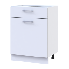 Кухня Лея НЯ82_Ш60 нижняя правая Белый ДСП 60х46.6х82 (81359337.7)