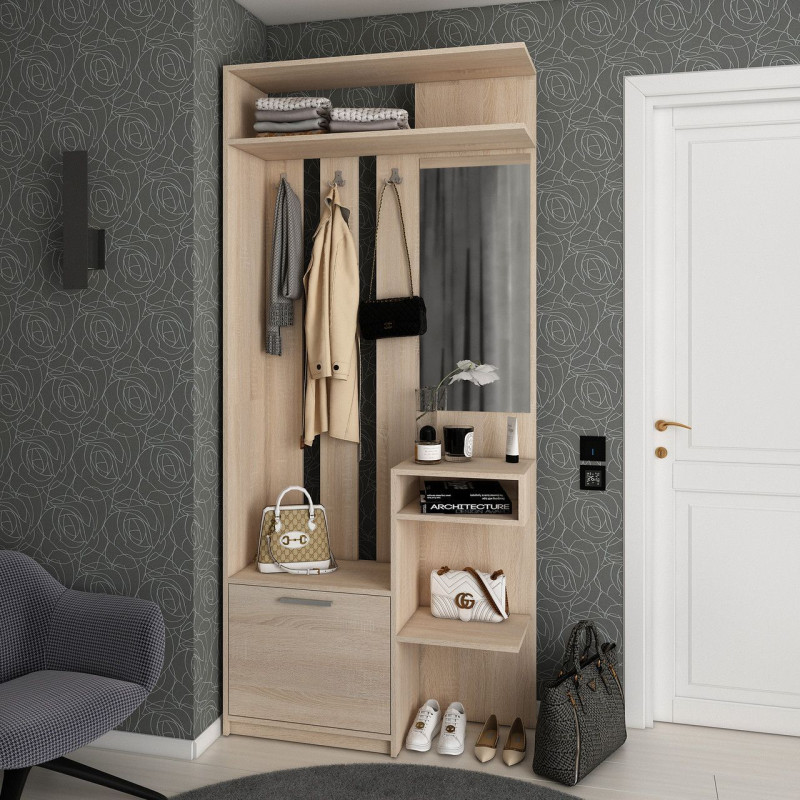 Прихожая Ривьера Cонома 91,5х30х203 (81336222)