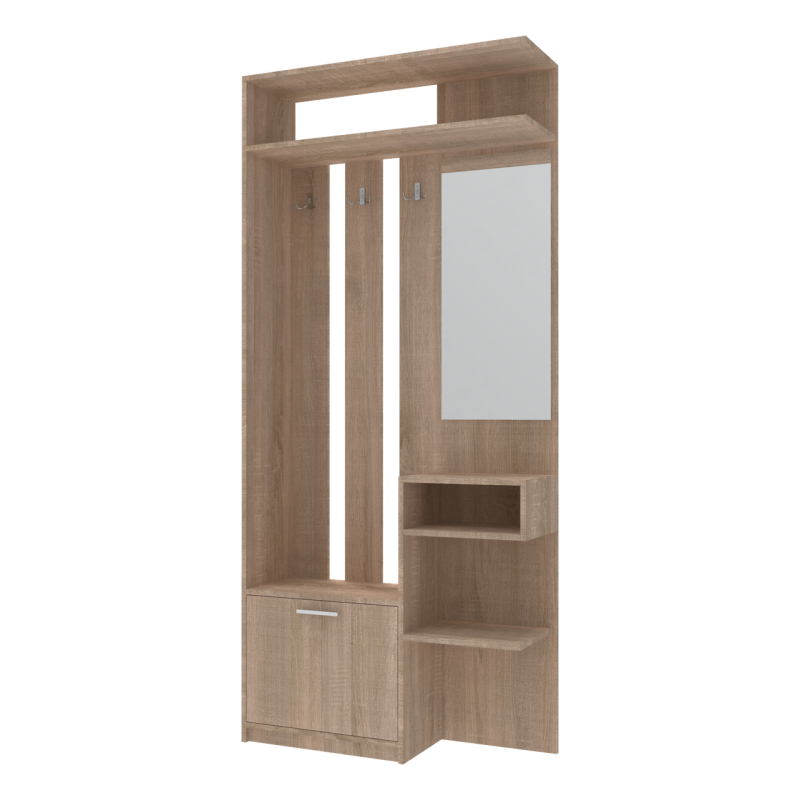 Прихожая Ривьера Cонома 91,5х30х203 (81336222)