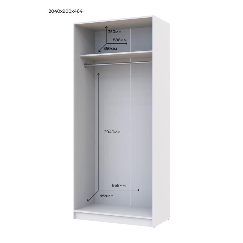 Прихожая Alice и шкаф Промо 2 ДСП Дуб Сонома/Дуб Сонома (42005079)