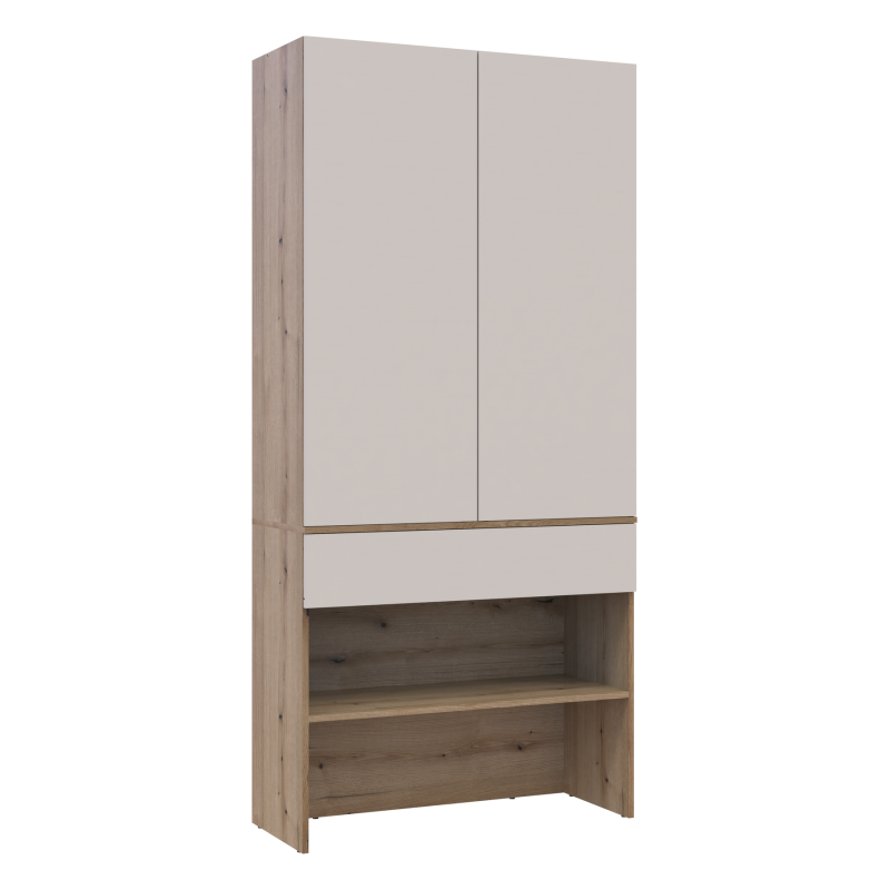 Прихожая Сплит Дуб Артизан/Кашемир ДСП 94х39х200 (44900270)