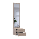 Тумба с зеркалом Сола Дуб сонома ДСП/зеркало 45х40х168.6 (44900345)