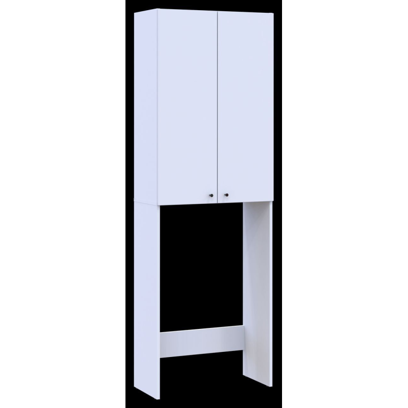 Szafka pod pralkę Lola, biała, płyta wiórowa, 64 x 31,6 x 190 mm (41516022)